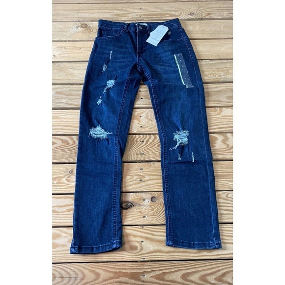 NWT Ring of Fire Skinny Jeans Size 8 Boys Blue MSRP $40 - Picture 1 of 12